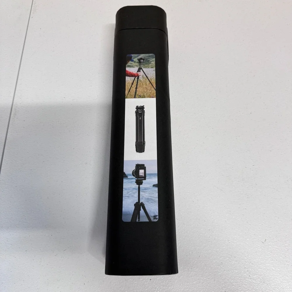 Box only Peak Design Travel Tripod Black Carbon Fiber Compact